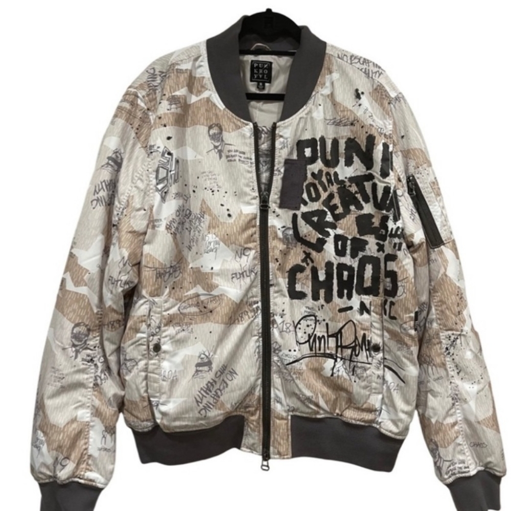 Brand New | Punk Royal | Graffiti Jacket | Size: M